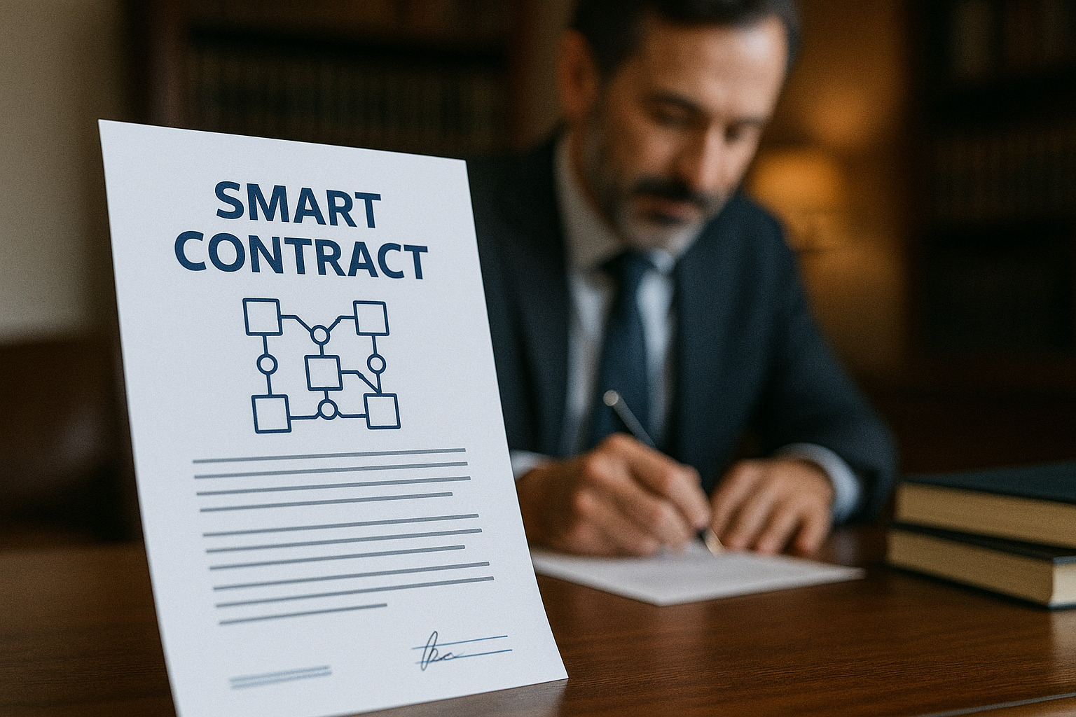 Illustration Blockchain & Cryptomonnaies